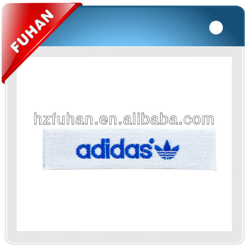 Fashionable Custom stitched fabric labels for bestseller