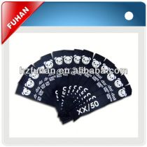 2013 Directly factory garment fabric labels