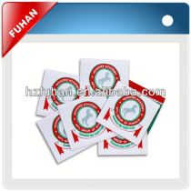 2013 Directly factory woven content label