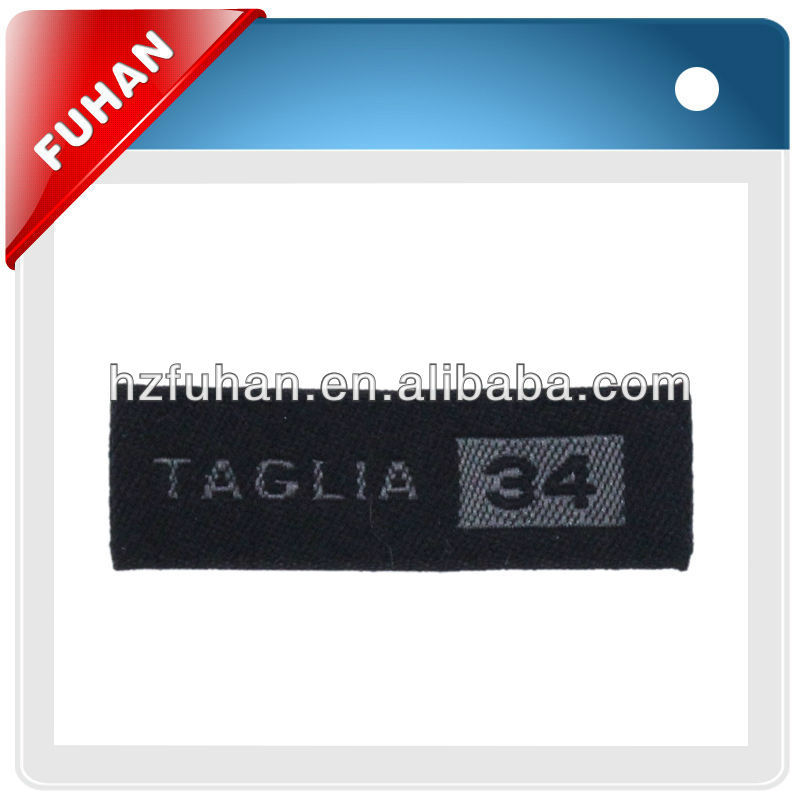 New fashion garment heat seal label for clothing
