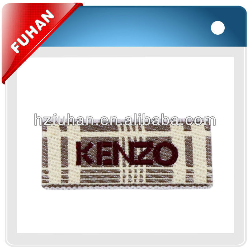 Personalized design high quality lowest price woven label