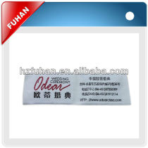 Free style of end fold printed labels for hot sale