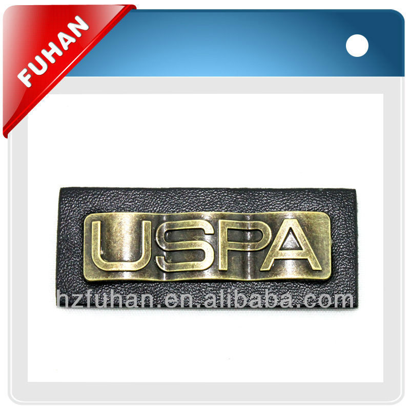metal leather patches,leather patch for denim,leather jacket patchesL-275W