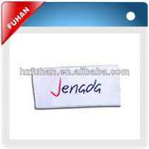 High Quality Satin Woven Labels For Garment