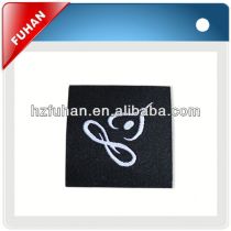 High quality polyester satin clothing woven label for T-shirt