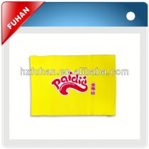 With 100% polyester woven logo label FH-W617