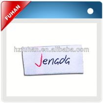 Cheap custom mark labels designs of woven labels
