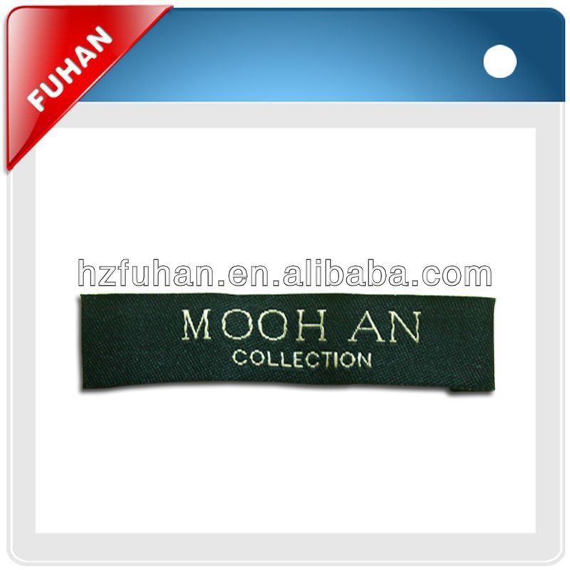 The Mid-Autumn festival for colourful sweater woven neck label