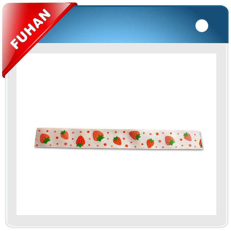newest fashionable character printed grosgrain ribbon for sale