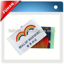 Directly factory supply woven cloth label for garments