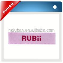 Directly factory garment labels woven for garments