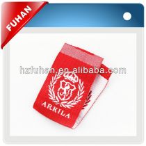 Directly factory supply woven main label designs for garments
