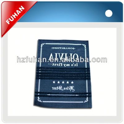 2013 Fashion Leader provide charm woven labels