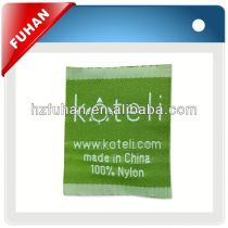 Branded company specializing in the production of custom woven label name badge
