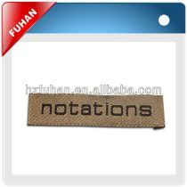 Brand Suppliers Supply polyester yarn woven clothing label