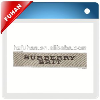 Direct Manufacturer t-shirt woven label with superior quality