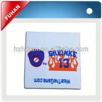 Directly factory custom 2013 garment woven label printing