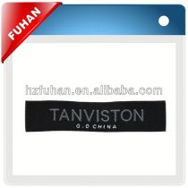 Customized gold thread woven label