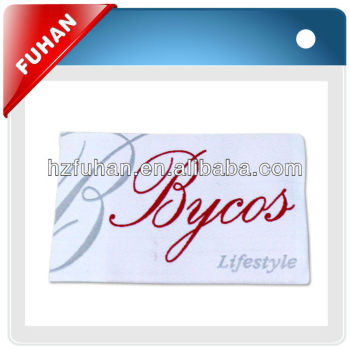 2014 Fashion Garment Leader provide high definition clothing woven label