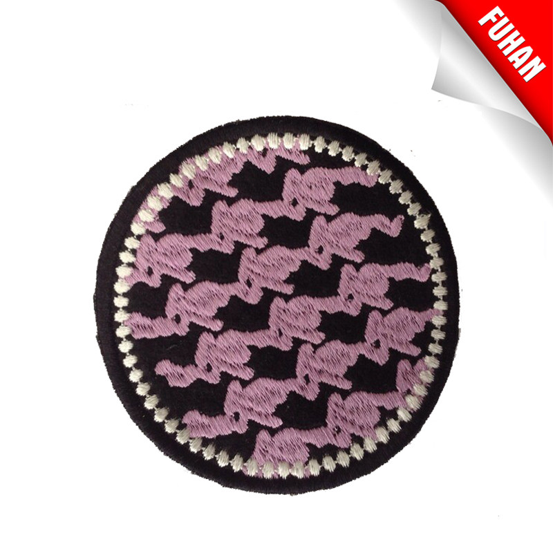 Sew on woven patch