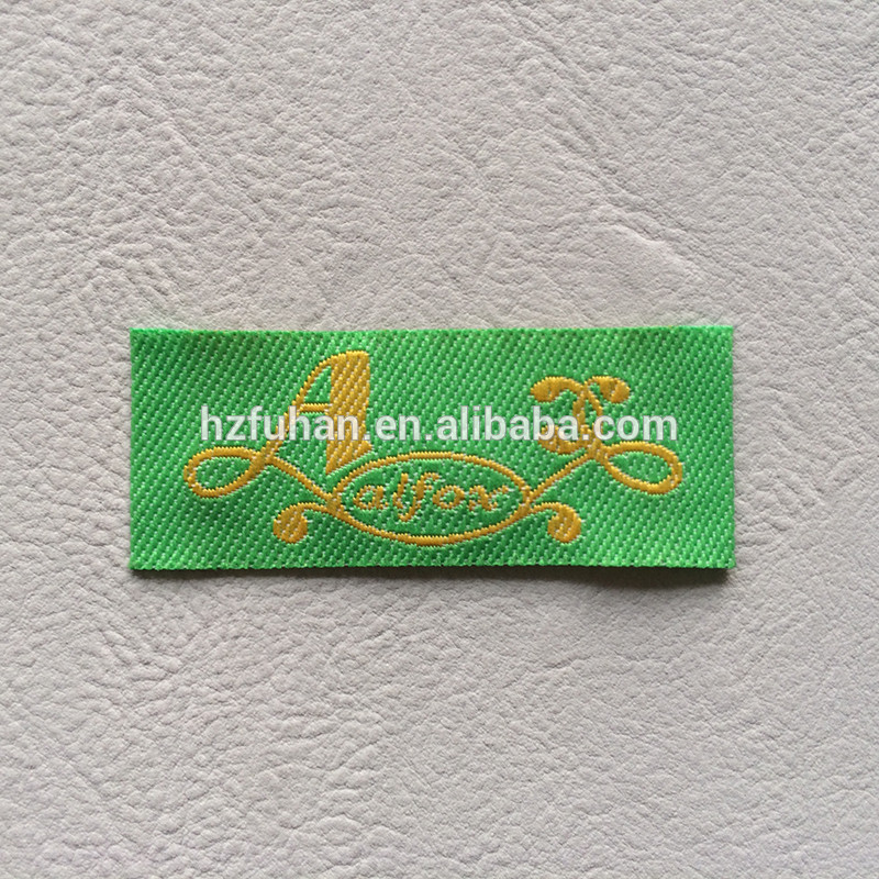 Newest design customized neck trademark woven label