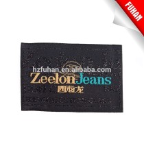 Customized colorful beanies woven label