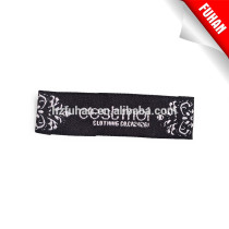 High quality factory directly polyester garment neck woven label