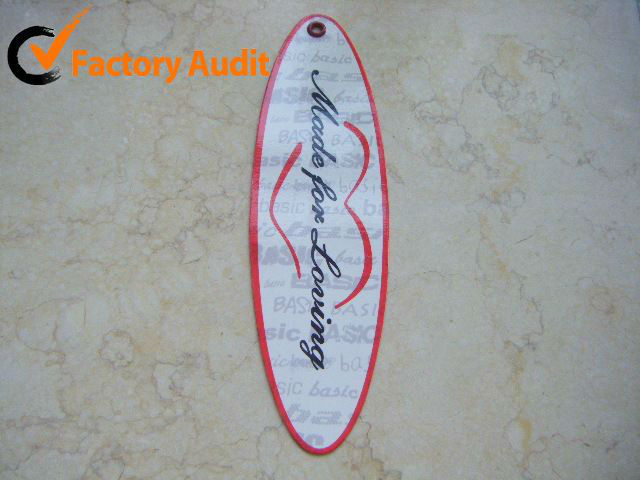 2013 fashion designed & direct factory paper hang tag