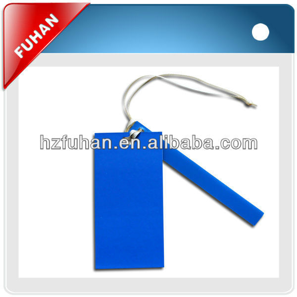 folding paper hang tag