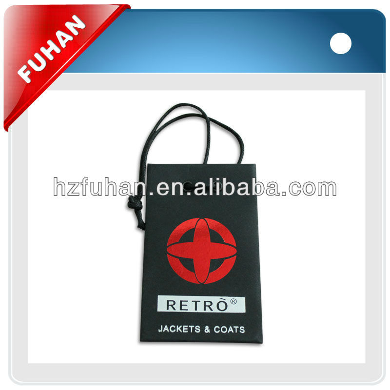 2013 Best Quality hand tag printing for clothing