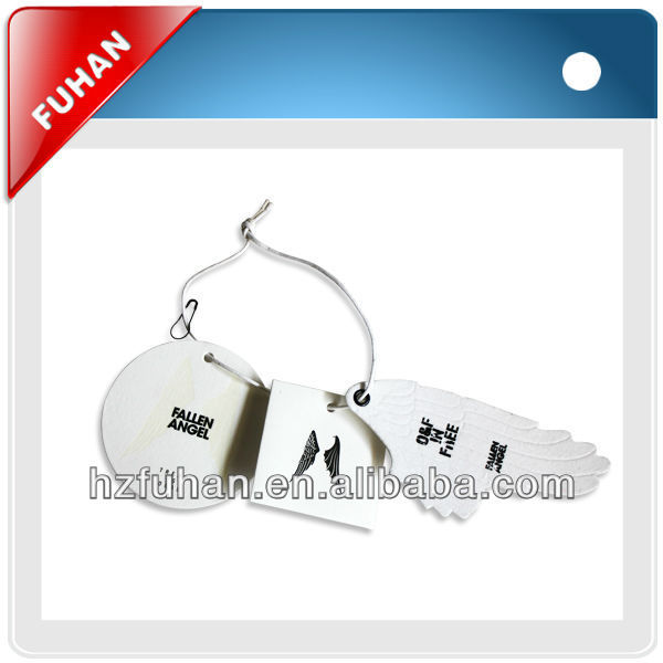 Latest design directly factory hand tags for handbags