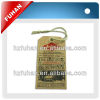 2013 newest design high quality hang tag for gament