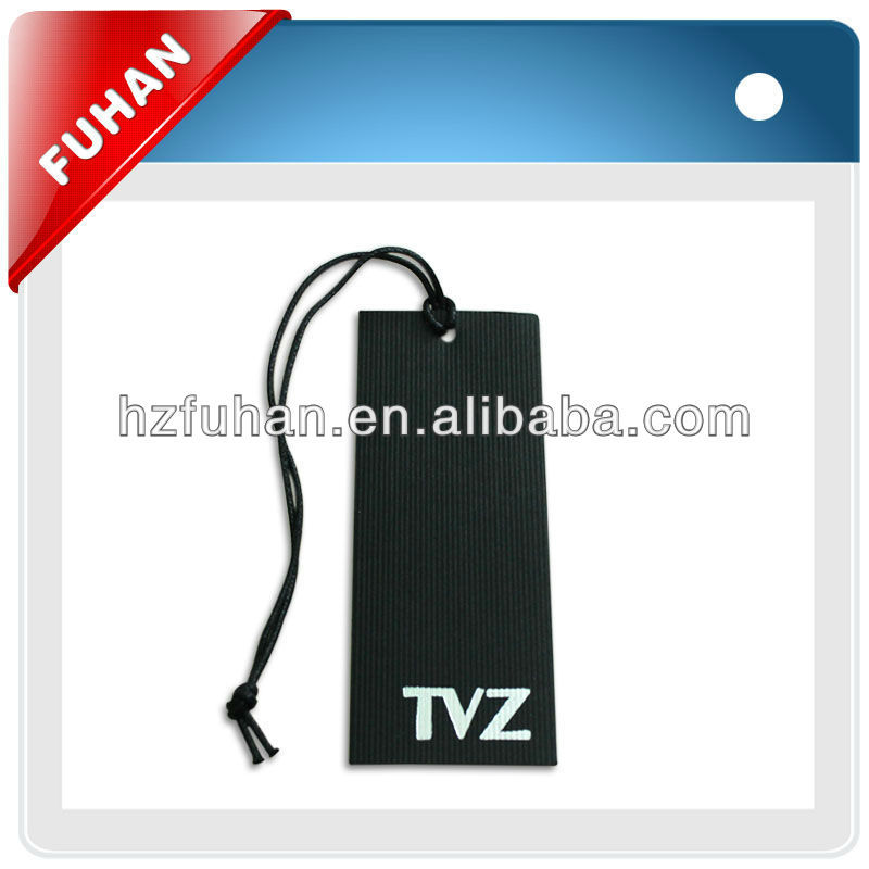 2014 Newest design directly factory hangtag for appareal