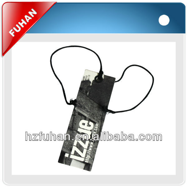 2013 all kinds of directly factory embossed hangtag