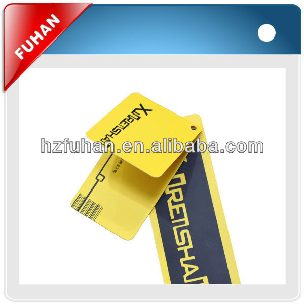 2014 hot sale newest design factory directly hang tag