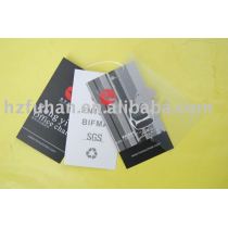 Garment label paper hang tag for jeans