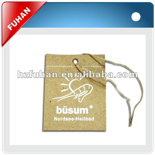 women's dress colorful hangtag(the logo can be customized)