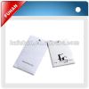 button paper bags hang tags for jacket and shirt