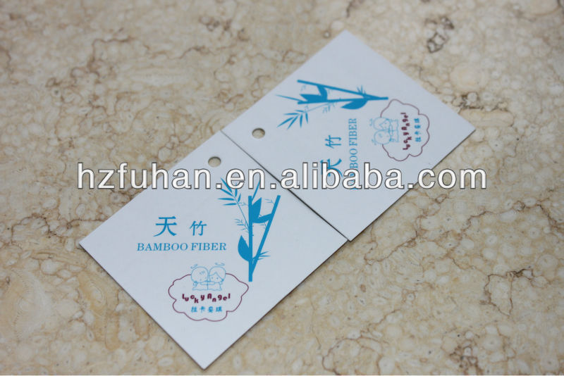 different kinds and shapes of paper hangtags