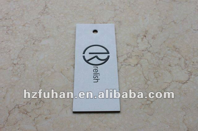 women's fashion clothes hangtags with paper button tags