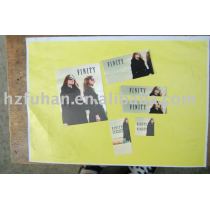 Garment paper hang tag label for jeans high quality