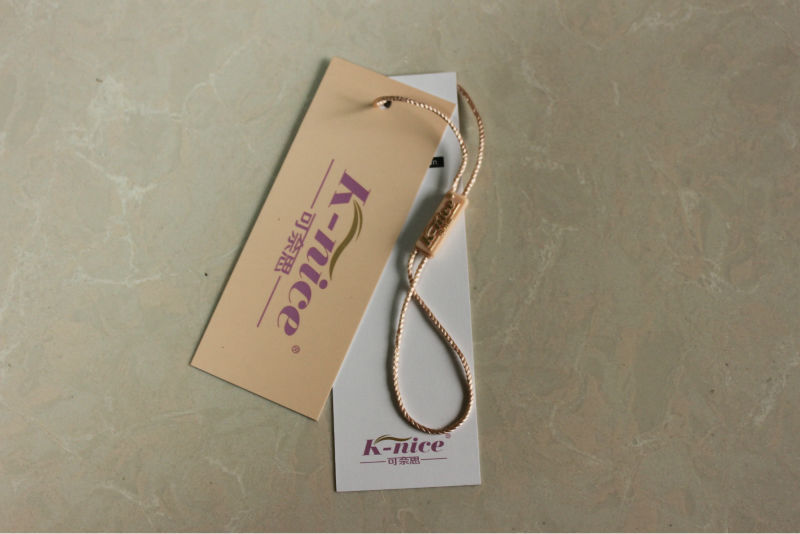 Directly factory fashion hangtag with seal tag