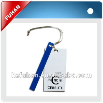 2012 wholesale Colourful paper hang tag for clothing