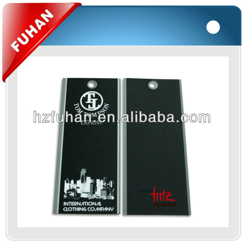 Directly factory Swing tag for clothes industry