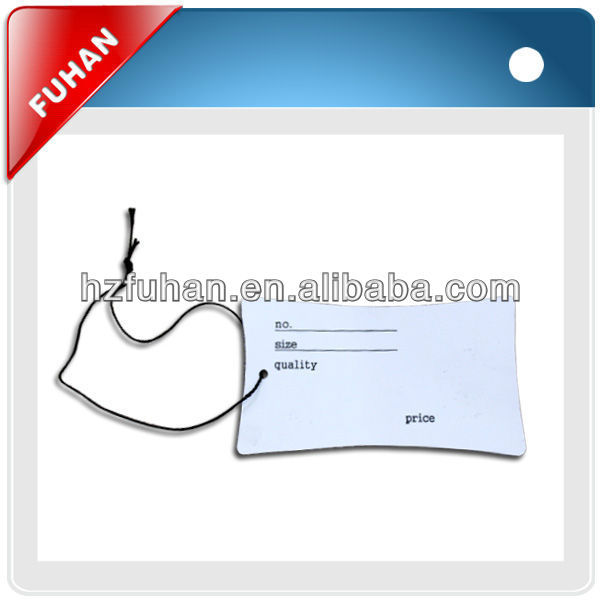 Beautiful customized gift hangtag with special shape