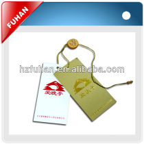 special paper clothing hang tag