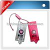 fashion triangle tags or rectangle tag for children's clothing