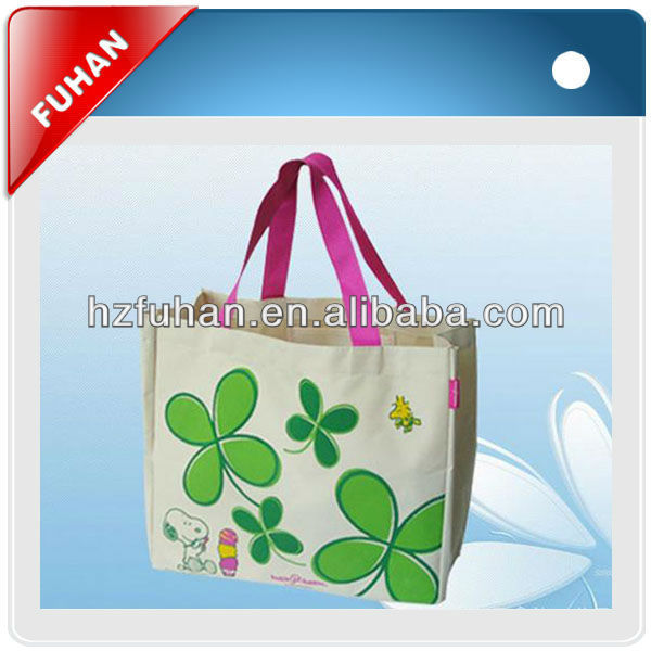 Newest design printed custom made shopping bags for garments