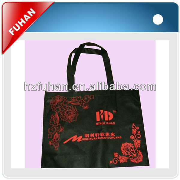 Newest design printed custom made shopping bags for garments