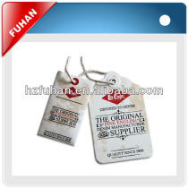 personalized clothing labels and paper hang tag